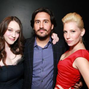 Ari Graynor, Peter Sollett and Kat Dennings at event of Nick and Norah's Infinite Playlist (2008)