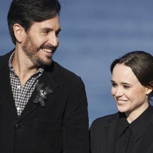 Ellen Page and Peter Sollett at event of Freeheld 2015