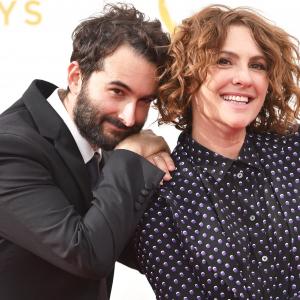 Jay Duplass and Jill Soloway at event of The 67th Primetime Emmy Awards (2015)