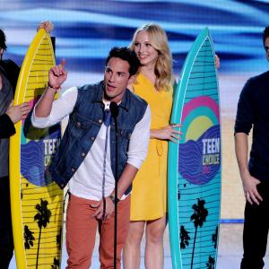 Ian Somerhalder Paul Wesley and Candice Accola at event of Teen Choice Awards 2012 2012