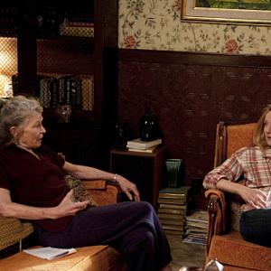 Still of Laura Linney and Phyllis Somerville in The Big C (2010)