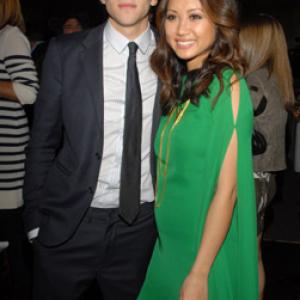 Jesse Eisenberg and Brenda Song at event of The Social Network 2010