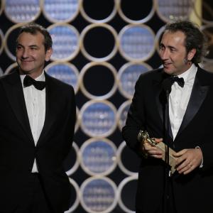 Nicola Giuliano and Paolo Sorrentino at event of 71st Golden Globe Awards 2014