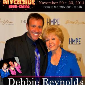Debbie Reynolds & Stephen Sorrentino show poster