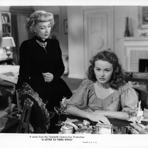 Still of Jeanne Crain and Ann Sothern in A Letter to Three Wives 1949