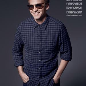 LUomo Vogue September issue  Luxottica  Young Hollywood spread