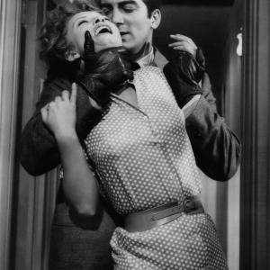 Ray Danton and Fay Spain in The Beat Generation (1959)