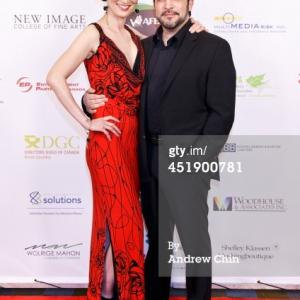 Jennifer Spence and husband Ben Ratner at the 2013 UBCP Awards
