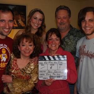 Sean Spence Robin Shelby Alex Rose Wiesel Joanna Churgin Jeffrey Markle and Doug Penikas on the set of Far from the Tree