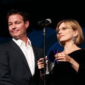 Sebastian Spence & Teryl Rothery at the 2008 Leo Awards.