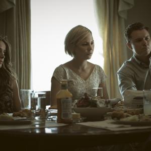 Still of Clayne Crawford, Abigail Spencer and Adelaide Clemens in Rectify (2013)