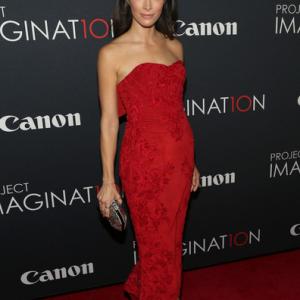 Actress Abigail Spencer attends the Premiere Of Canons Project Imaginat10n Film Festival at Alice Tully Hall on October 24 2013 in New York City