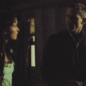 Abigail Spencer and Daniel Craig Cowboys and Aliens