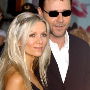 Russell Crowe and Danielle Spencer at event of Cinderella Man 2005