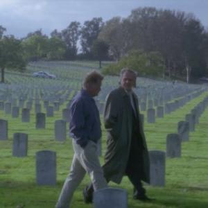 Still of Martin Sheen and John Spencer in The West Wing 1999