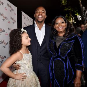 Octavia Spencer, Anthony Mackie and Jillian Estell at event of Black or White (2014)
