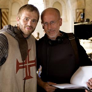 With Joachim Natterquist on the set of Arn The Knight Templar  Morocco 2007