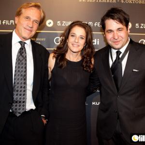 Karl Spoerri, Debra Winger and Randal Kleiser at 5th Zurich Film Festival