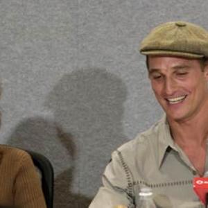 Matthew McConaughey and Jill Sprecher at event of Thirteen Conversations About One Thing 2001