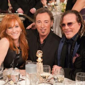 The Golden Globe Awards  66th Annual Telecast Patti Scialfa Bruce Springsteen Mickey Rourke