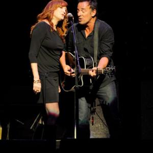 Patti Scialfa and Bruce Springsteen