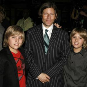 Crispin Glover Cole Sprouse and Dylan Sprouse