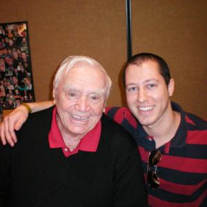 Eric Spudic hanging out with the legendary Ernest Borgnine