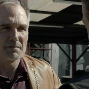 Still of Patrick St Esprit  Charlie Hunnam from Sons Of Anarchy