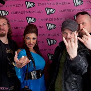 Jasmin post interview with famous Norweigan Band Borknagar