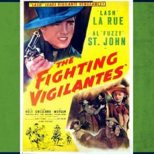 Jennifer Holt Lash La Rue and Al St John in The Fighting Vigilantes 1947