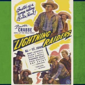 Budd Buster, John L. Cason, Buster Crabbe, I. Stanford Jolley and Al St. John in Lightning Raiders (1945)