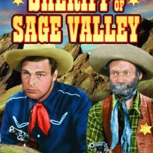 Buster Crabbe and Al St John in Sheriff of Sage Valley 1942