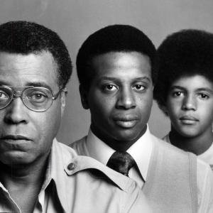Still of James Earl Jones, Damon Evans and Kristoff St. John in Roots: The Next Generations (1979)