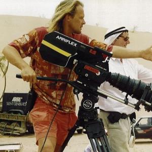 directing 2nd unit/operating 3rd camera in the Jordanian desert for Passion in the Desert.