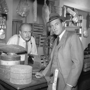 Still of Robert Stack and George Voskovec in The Untouchables (1959)