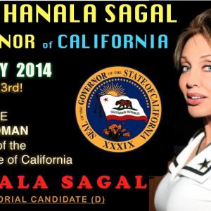 Hanala Sagal candidate for Governor of California in the June 3 2014 Primary