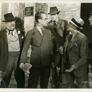 Still of Bud Geary, Harold Lloyd, Lionel Stander and Raymond Walburn in Professor Beware (1938)