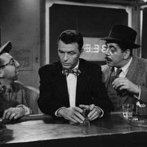 Still of Frank Sinatra, Arnold Stang and Robert Strauss in The Man with the Golden Arm (1955)