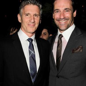 Christopher Stanley and Jon Hamm at event of Mad Men