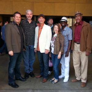 Jimmy Mac McInerny Tom Kane Stephen Stanton Trey Stokes Anna Graves  Rick Fitts at Return of the Jedi 30th Anniversary screening Egyptian theatre in Hollywood 2013
