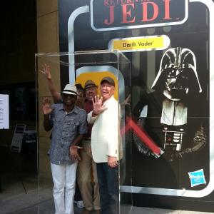 TC Carson Trey Stokes Rick Fitts Stephen Stanton at Return of the Jedi 30th Anniversary screening Egyptian theatre in Hollywood 2013