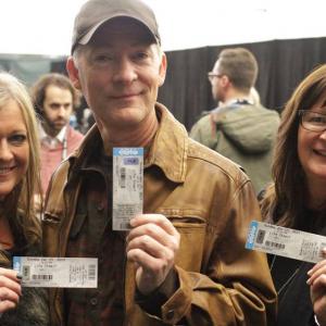 WGN Chicagos Wendy Snyder Stephen Stanton and Kathy Niewiehner at the Life Itself premiere at the Sundance Film Festival 2014
