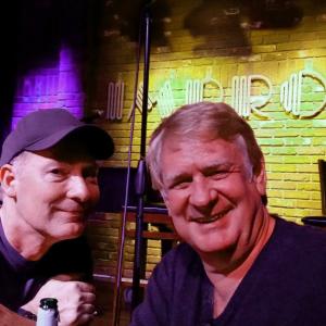 The 7D's Stephen Stanton and Bill Farmer at the Hollywood Improv (2014)