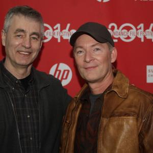 Director Steve James and Stephen Stanton at the Sundance Premiere of Life Itself2014