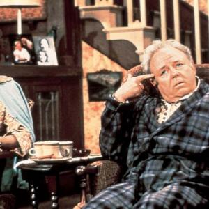 Still of Carroll O'Connor and Jean Stapleton in All in the Family (1971)