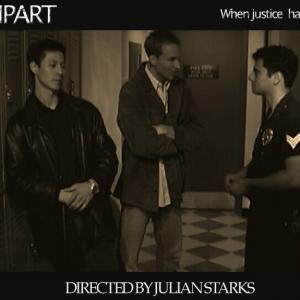 Julian's short 'Rampart' film production still.