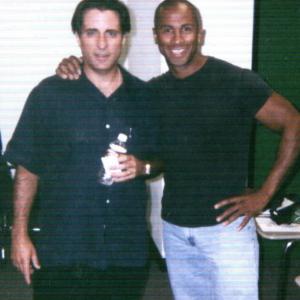 Julian and Andy Garcia at the Los Angeles Film School.