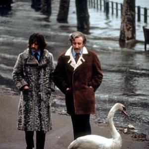 Magic Christian The At the park Ringo Starr walks alongside Peter Sellers 1969 Commonwealth United  MPTV