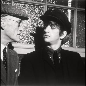 Still of Wilfrid Brambell and Ringo Starr in A Hard Day's Night (1964)