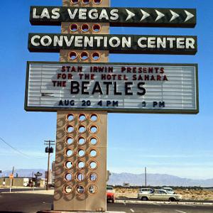 The Beatles Billboard in Las Vegas, NV c. 1964/**I.V.